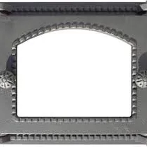 Дверка топочная ДТ-6С (Р) Север крашеная под стекло