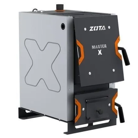 Котел твердотопливный Zota Master-X 12 кВт с плитой