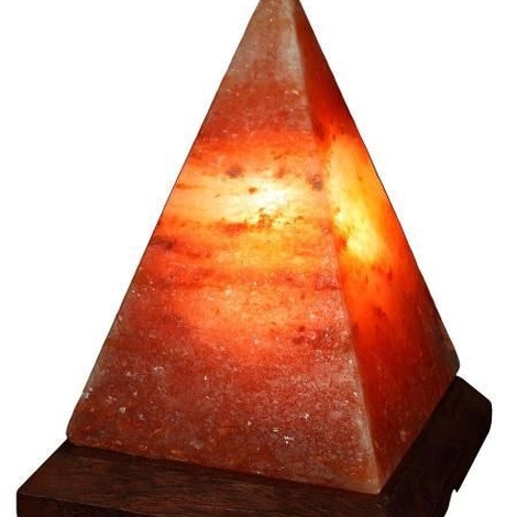 Лампа Пирамида из гималайской соли