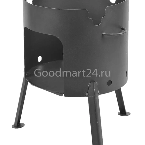 Печь под казан на 12 литров (диаметр 360 мм, сталь 3 мм)